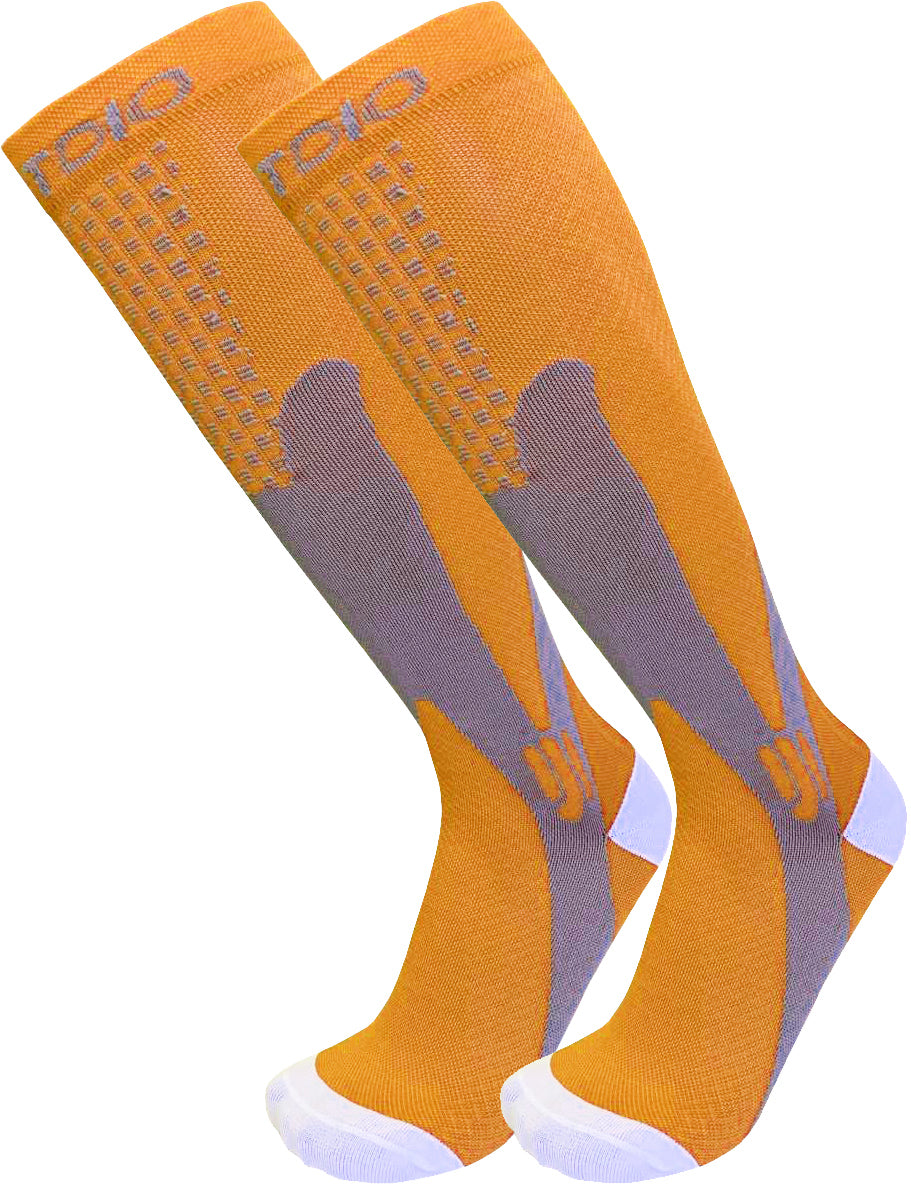 SpeedFlex Knee High Compression Socks (Orange)