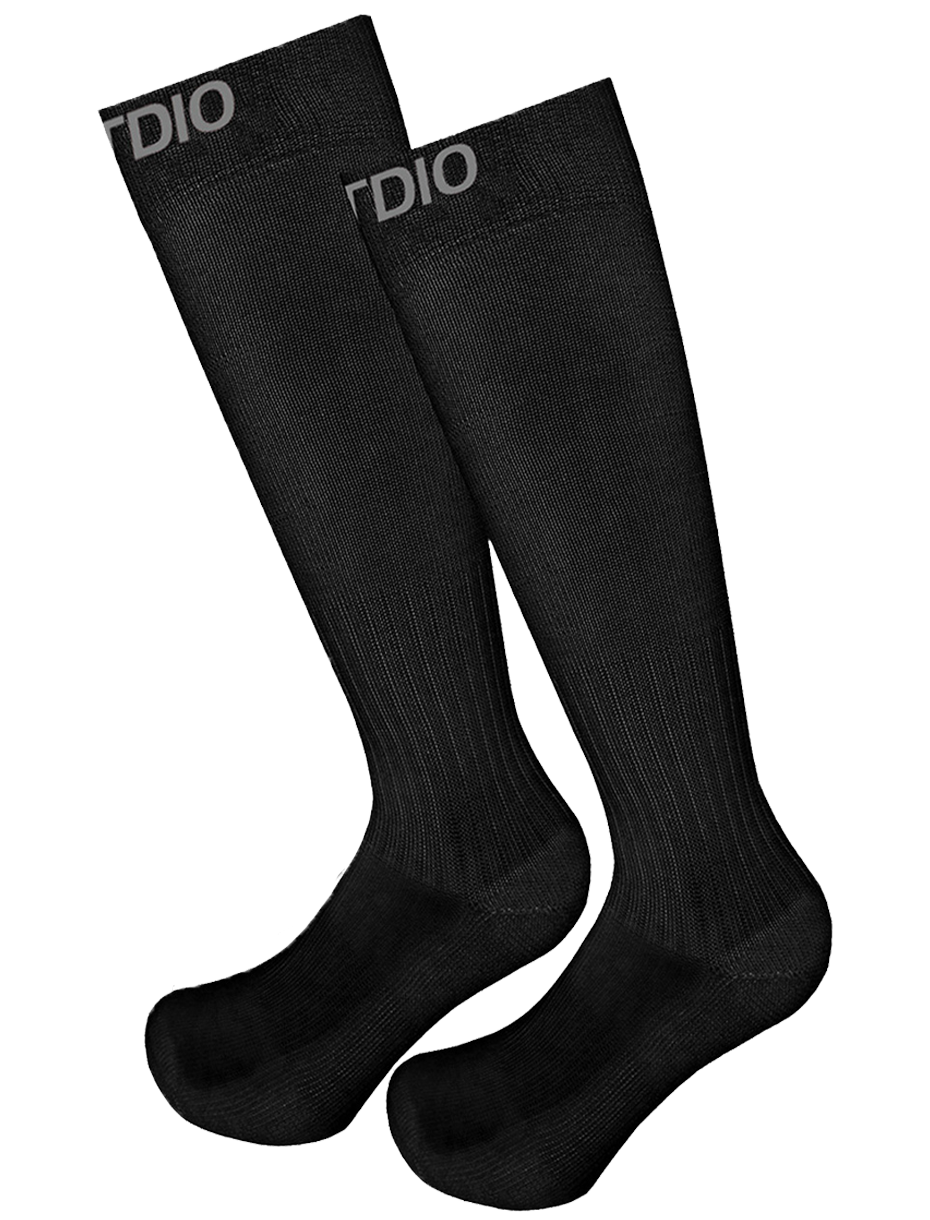 Endura Black Plus Size Compression Socks
