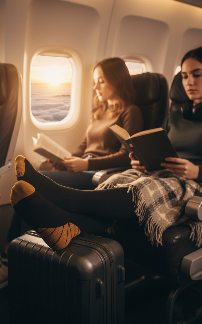 Copper Boost Auralia Plus Size Compression Socks