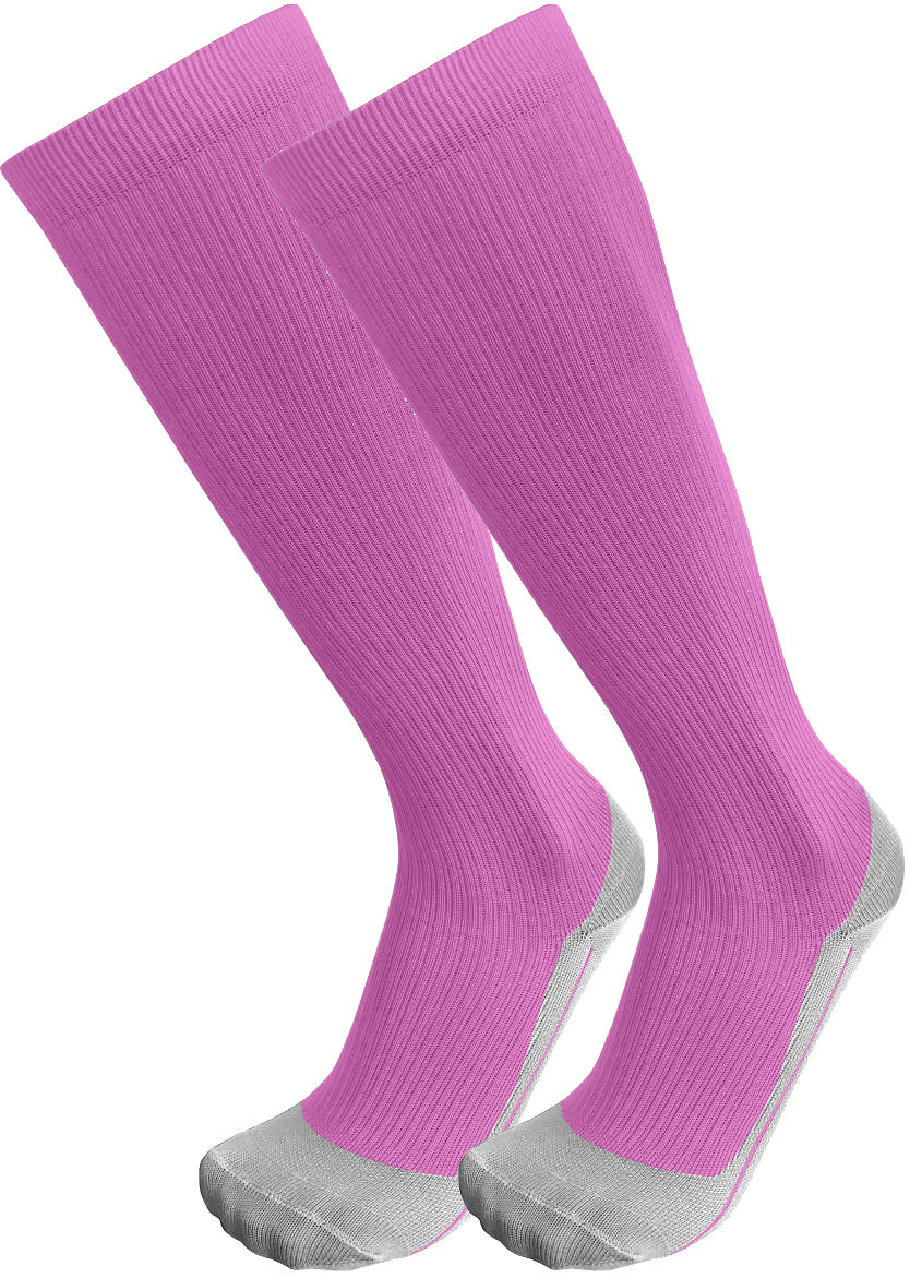 EnduraFit Athletic Compression Socks (Pink)