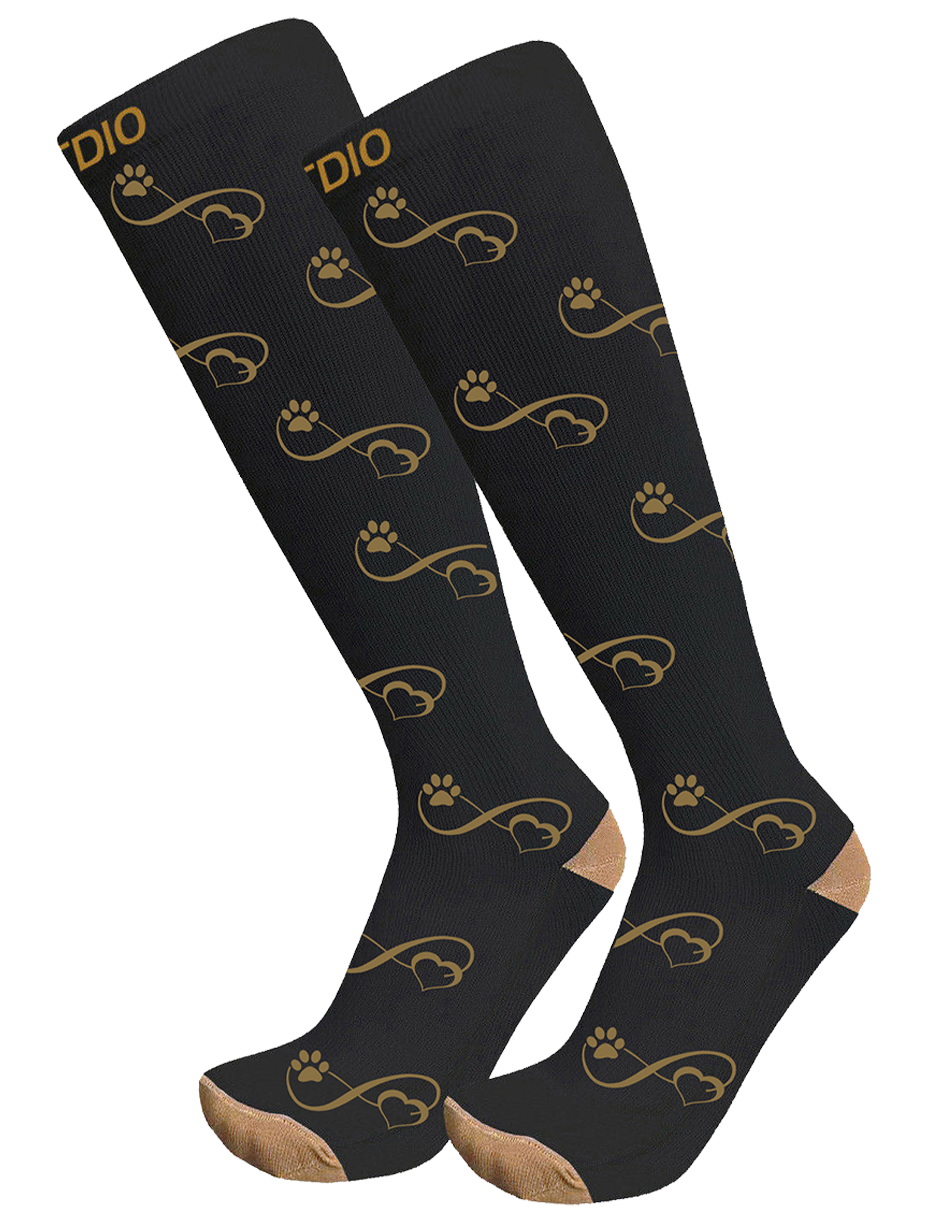 Pawfinity Plus Size Compression Socks