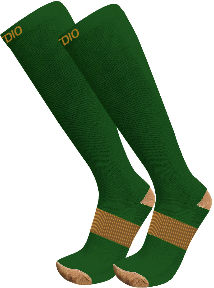 TerraStride Knee High Compression Socks (Green)