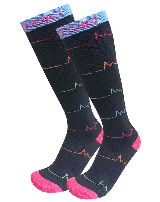 Pulse Point Plus Size Compression Socks