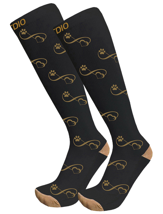 Pawfinity Plus Size Compression Socks