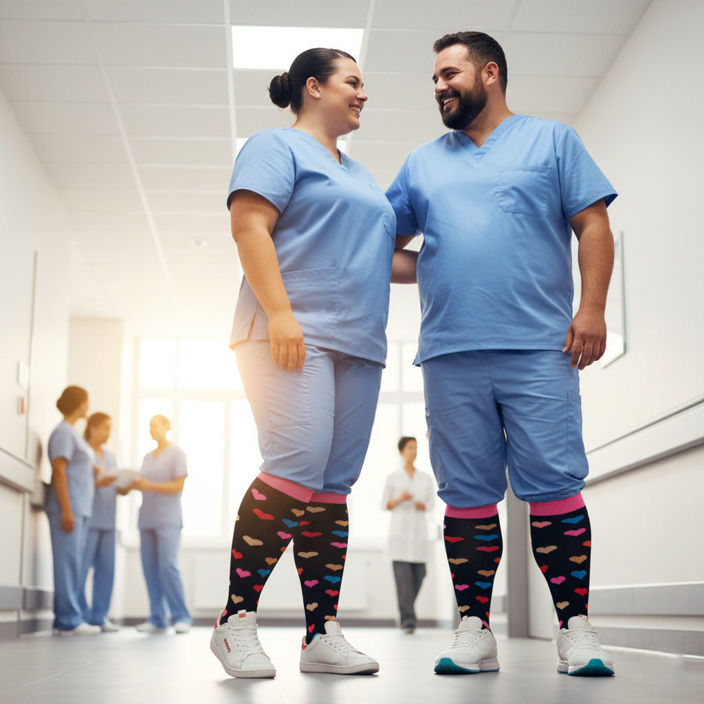 Heart & Sole Plus Size Compression Socks