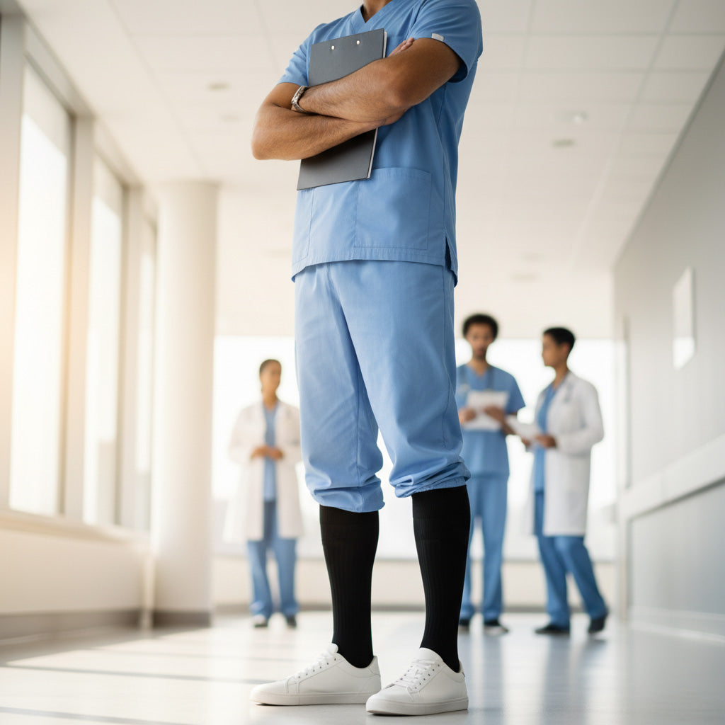 Endura Black Plus Size Compression Socks