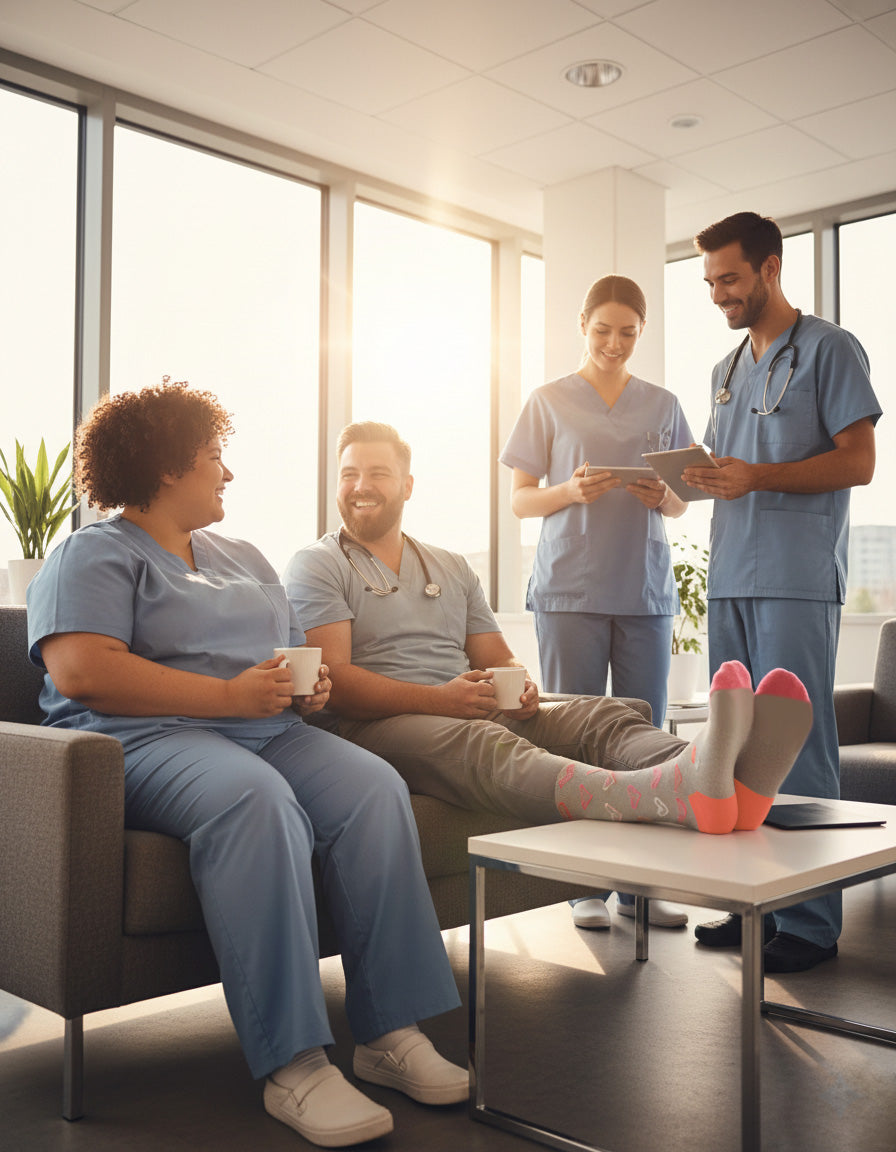 Cupids Stride Plus Size Compression Socks