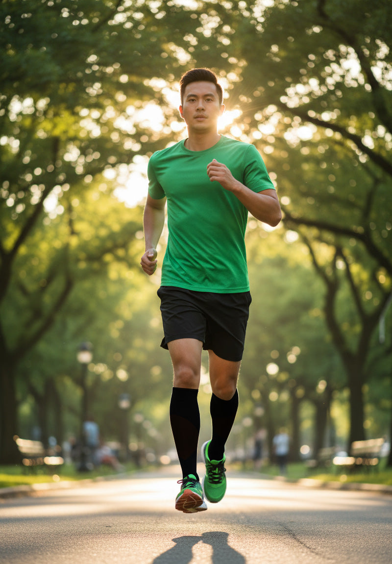 Copper Step Plus Size Compression Socks