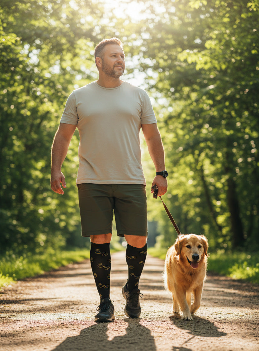 Pawfinity Plus Size Compression Socks