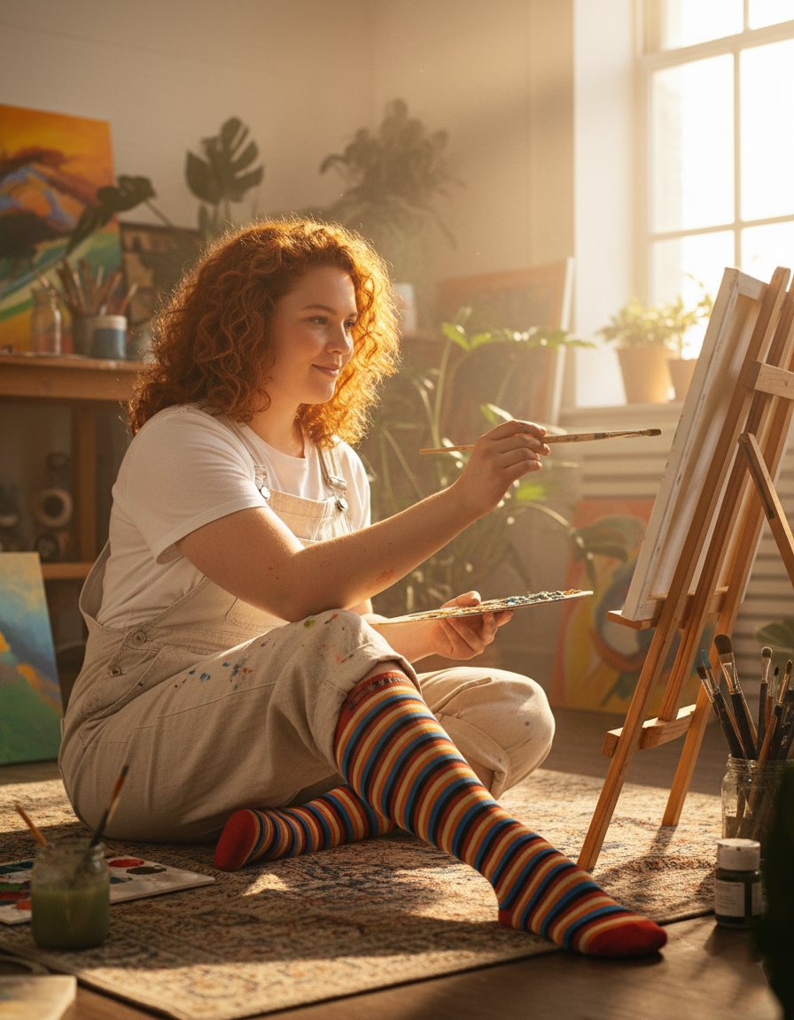 Stride With Pride Plus Size Compression Socks