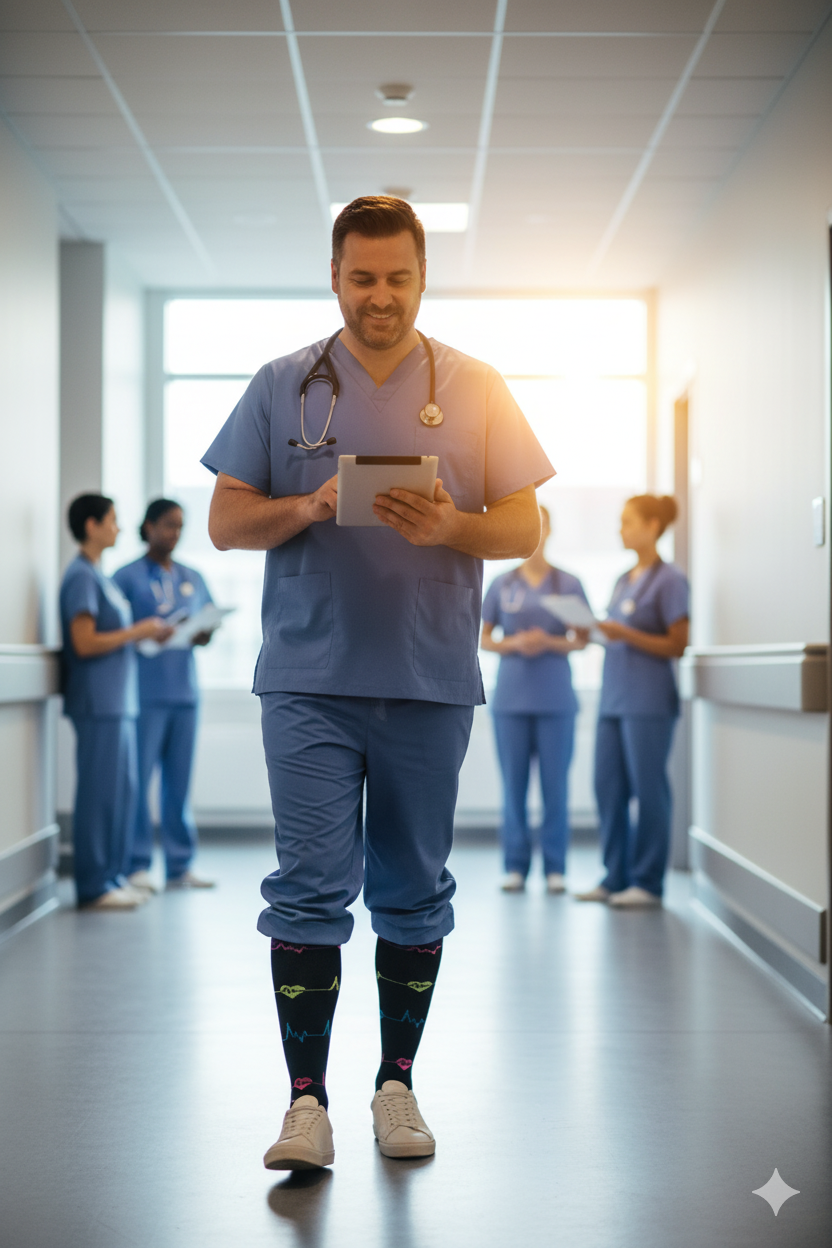 Vital Stride Plus Size Compression Socks